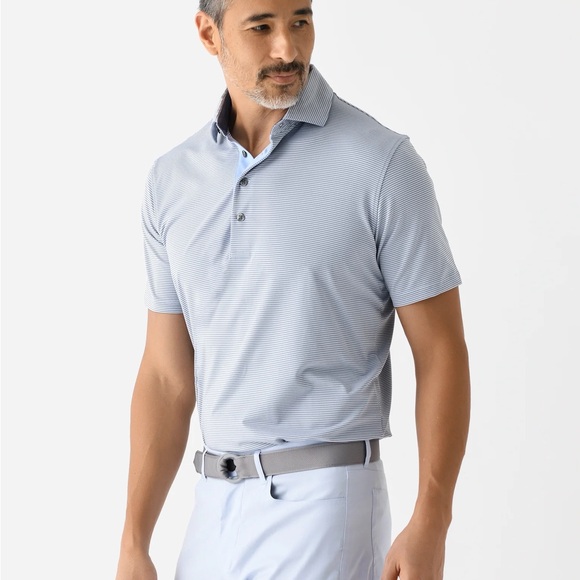 Greyson Other - Greyson Blue and Purple Performance Polo Shirt